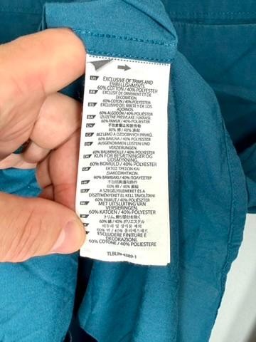 5.11 Tactical Shirt Mens Large Blue Long Sleeve Snap Button Casual Outdoor