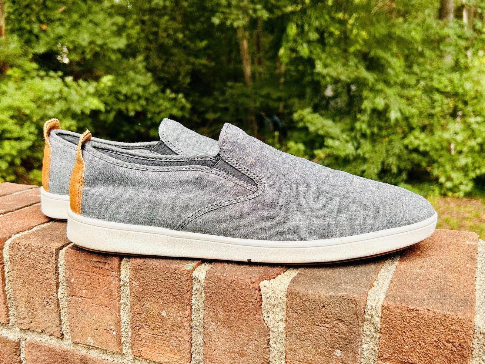 Steve Madden FELIX Casual Loafer Shoe Dark Grey MENS Size 12