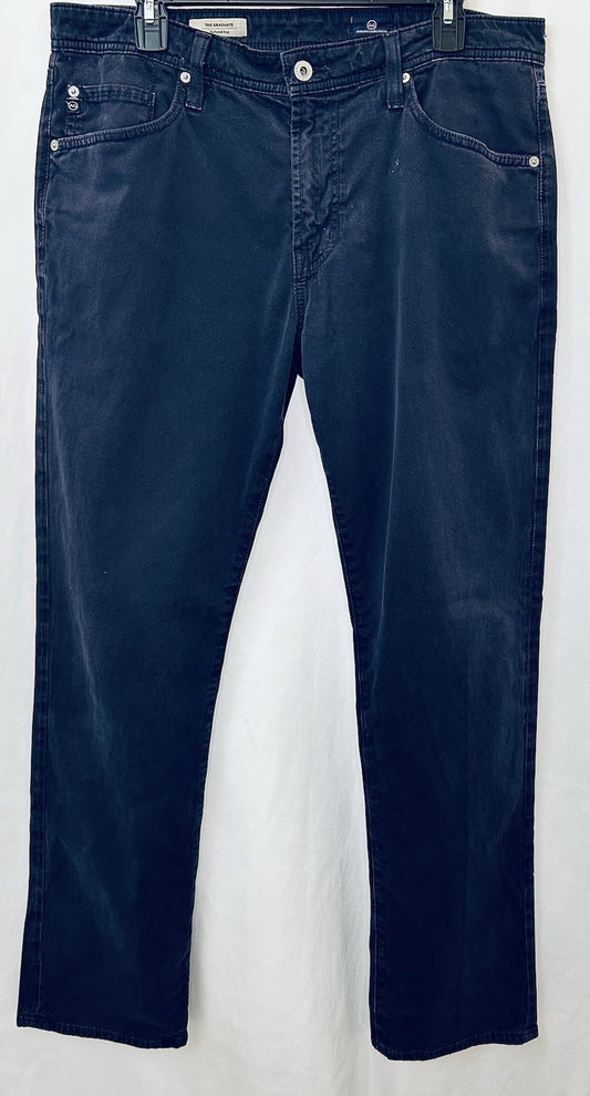Adriano Goldschmied AG Jeans | The Graduate SUD | 36x32 | Navy | $198 Retail