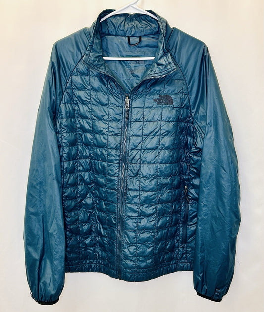 The North Face Mens Thermoball ECO Insulated Puffer Jacket Monterey Blue
