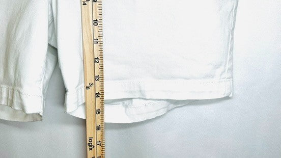 Eddie Bauer Women’s Shorts LEGEND WASH Stretch Slightly Curvy White Size 12