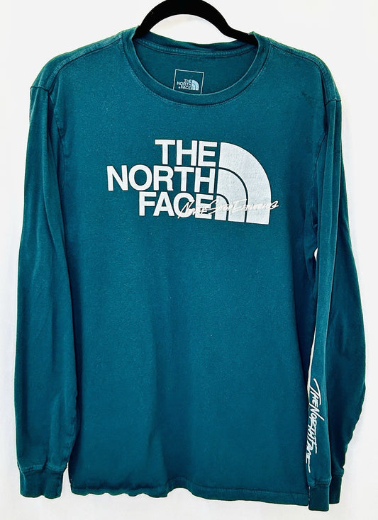 The North Face Green Long Sleeve Men’s Shirt - Size Medium