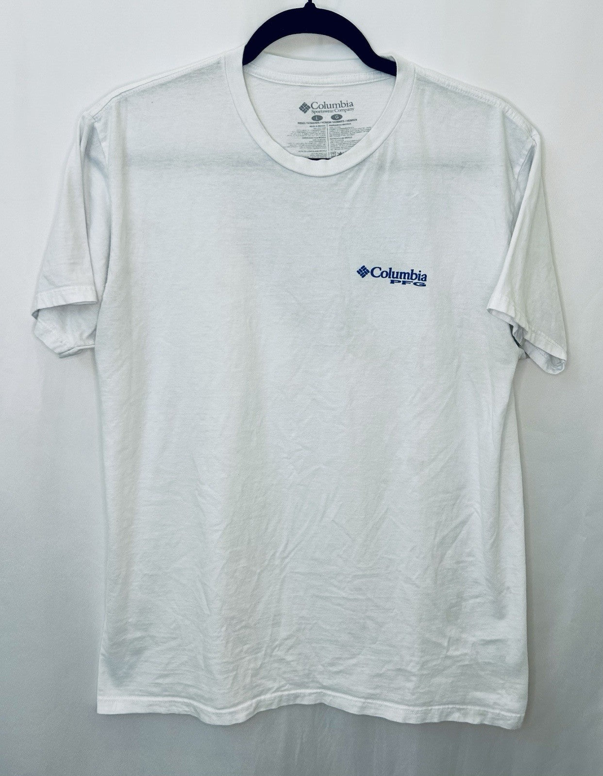 Columbia PFG Classic-Fit Triangle Logo Graphic T-Shirt Men’s Large