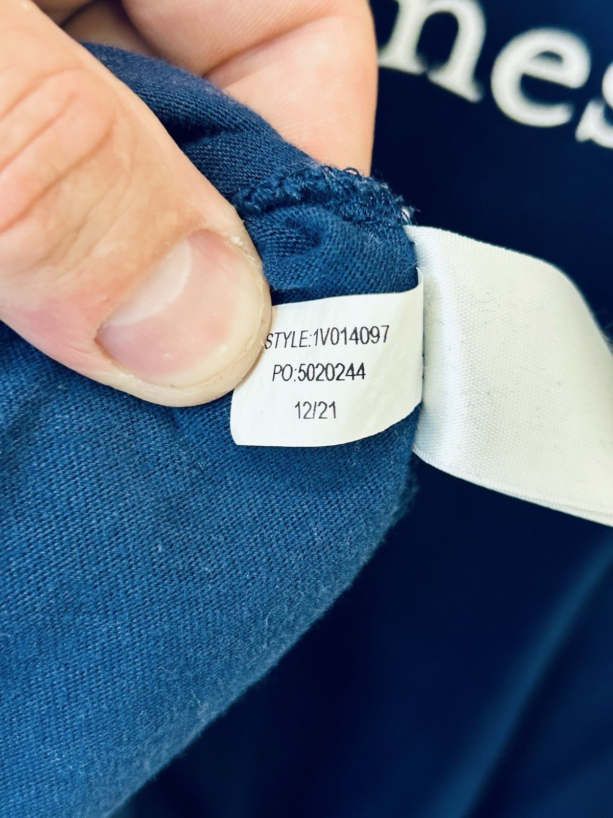 Vineyard Vines & Chicago Cubs Men’s Large Blue Hoodie