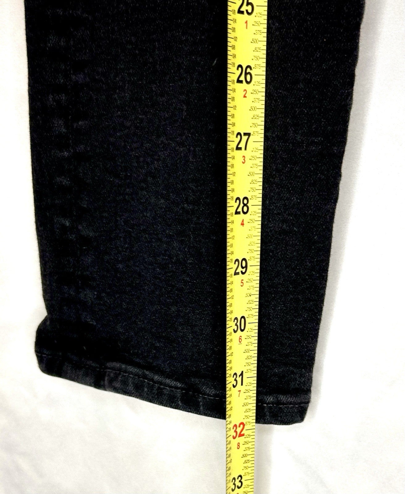 7 For All Mankind Women’s Jeans Skinny Leg Black Size 34