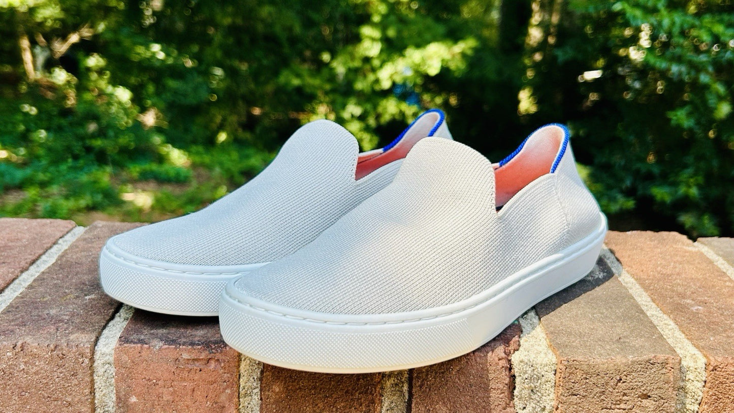 Rothy's Shoes The Original Casual Sneaker / Slip On Women's Size 7.5 / Khaki