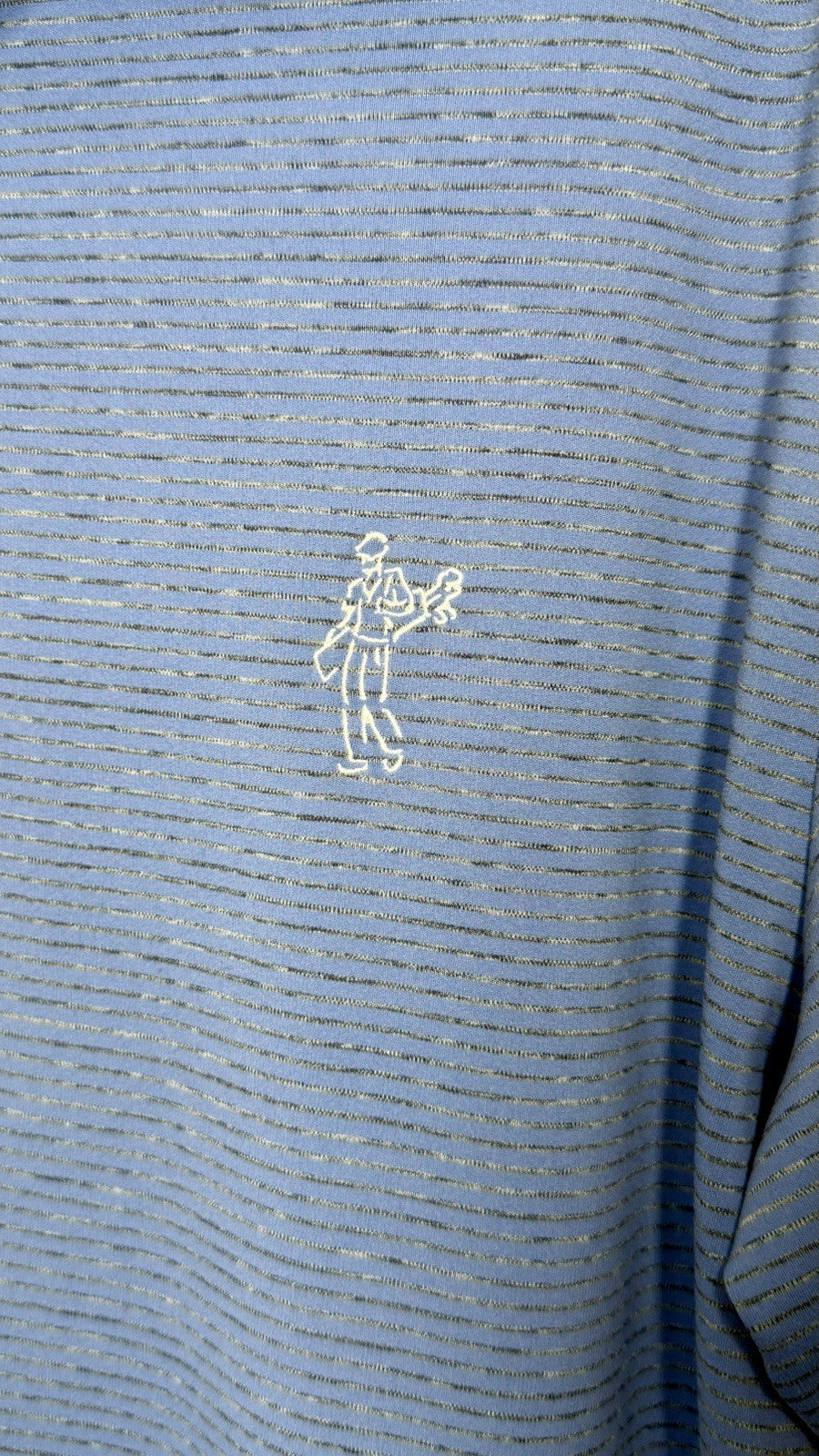 ASHWORTH EZ-TECH Mens M Blue Luxury Cotton Polo Shirt CAPE NEDDICK COUNTRY CLUB
