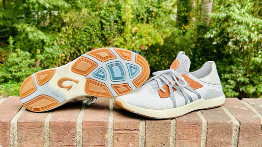 Olukai Mio Li Convertible Mesh Sneaker - Mist Grey/Poi - Men’s 10 - Retail $130
