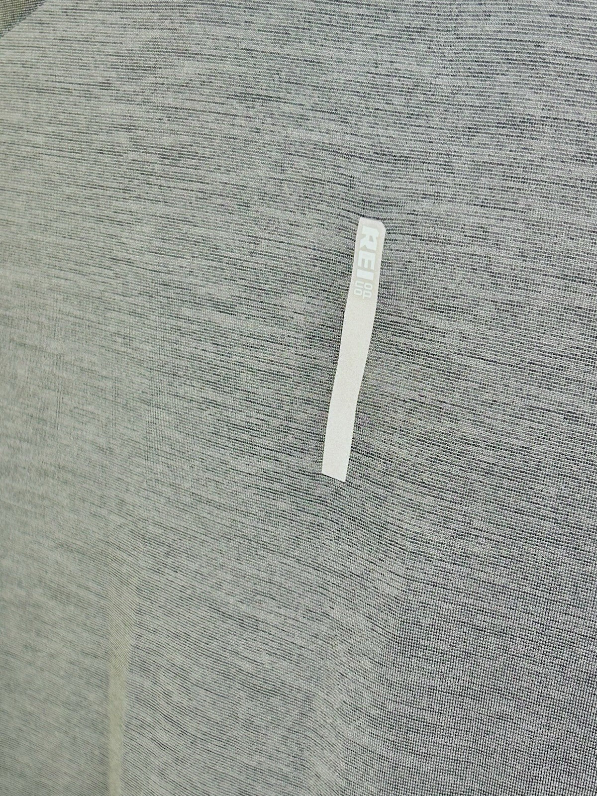 REI Co-Op Shirt Mens XL Gray 1/4 Zip Pullover Hiking Camping Outdoor Wilderness