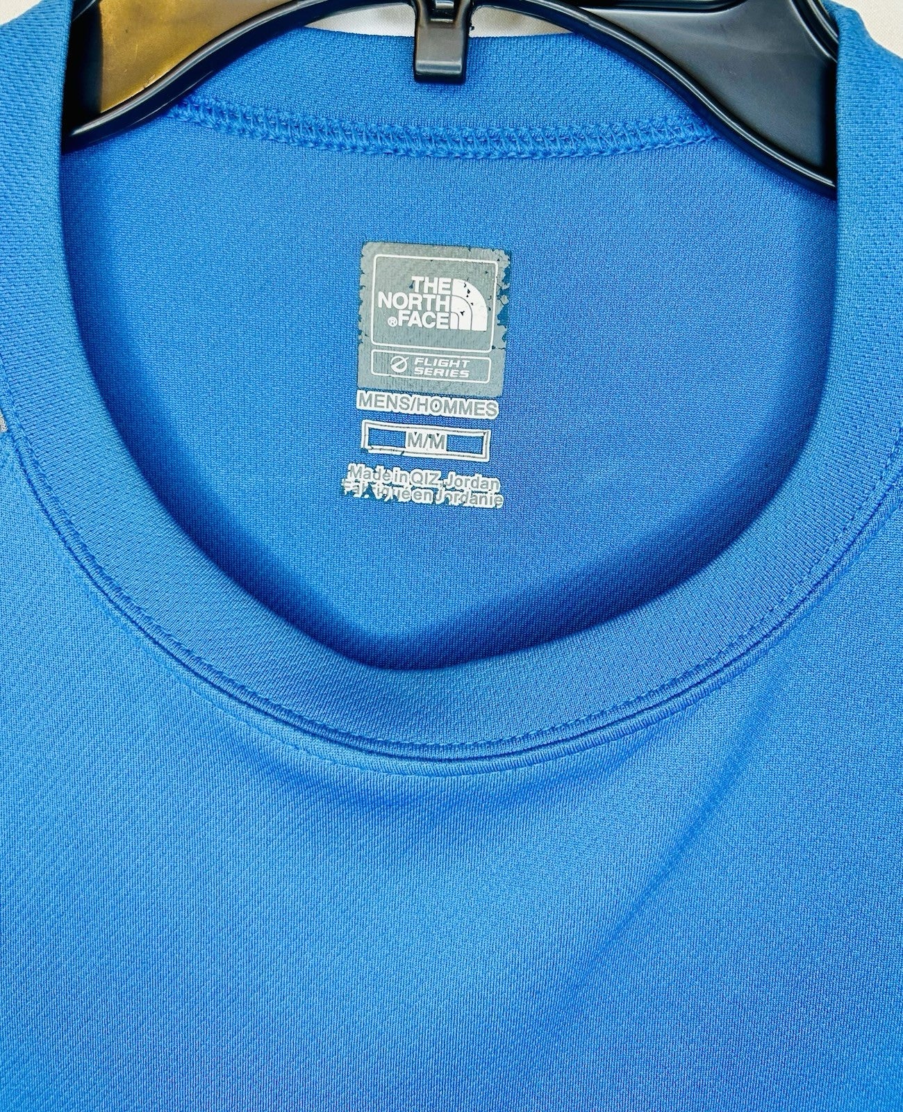 The North Face Vaporwick Blue Medium Polyester Blend T Shirt / Flight Series