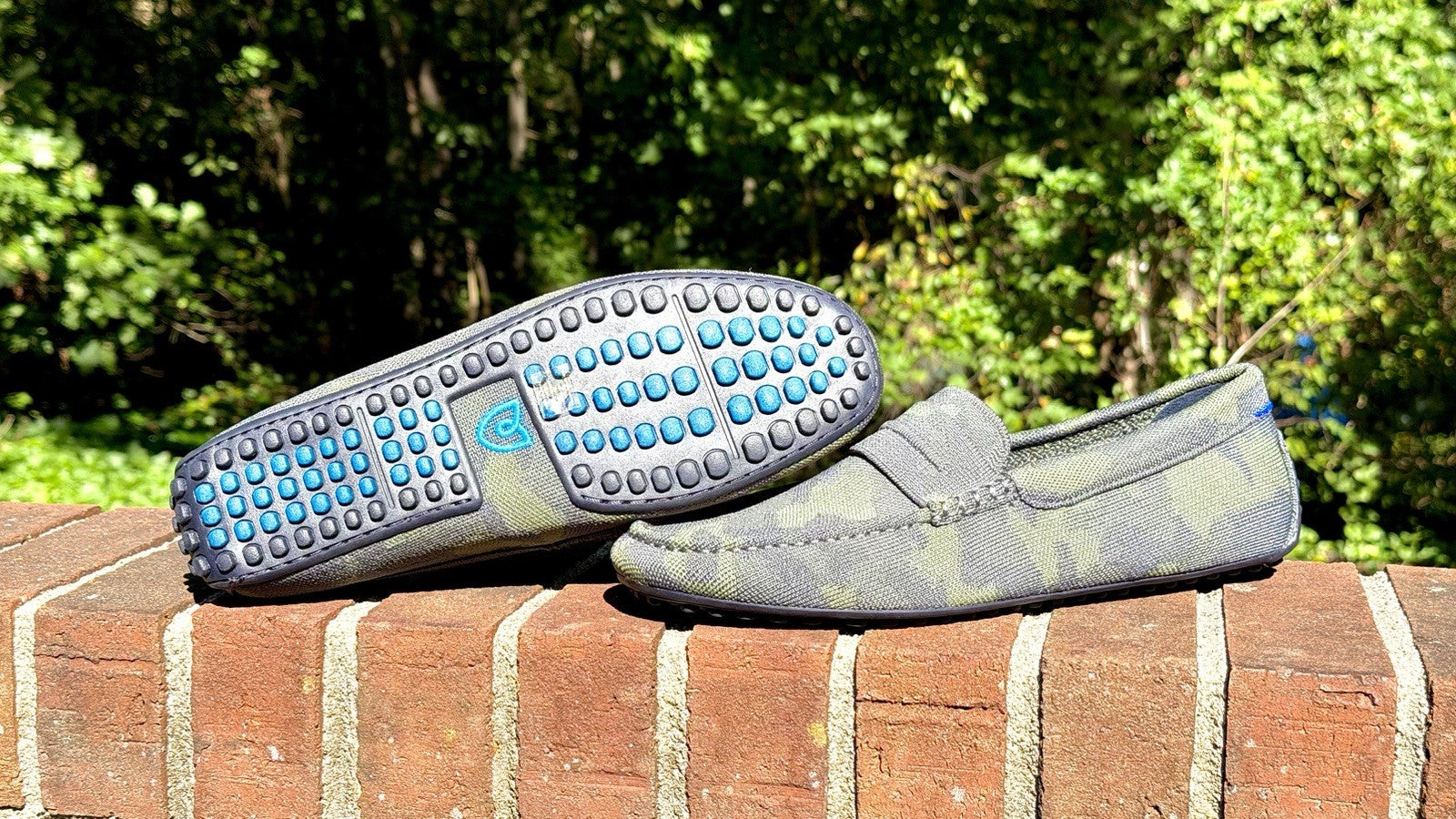 Rothy's Men’s Size 11 The Driving Loafer Forest Camo New Rare $189 Retail