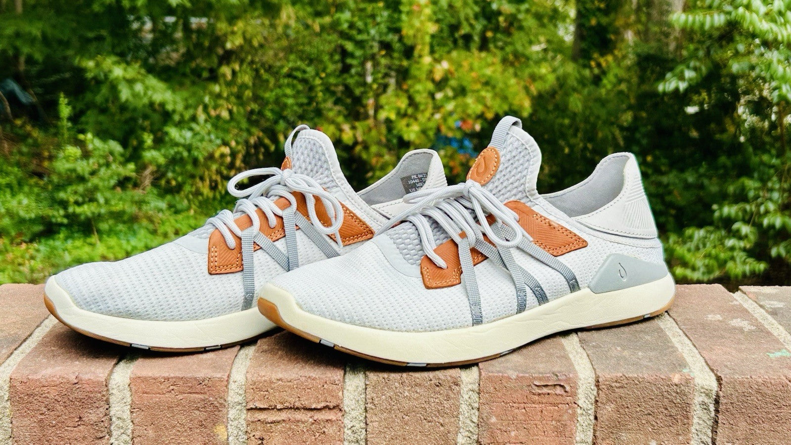 Olukai Mio Li Convertible Mesh Sneaker - Mist Grey/Poi - Men’s 10 - Retail $130