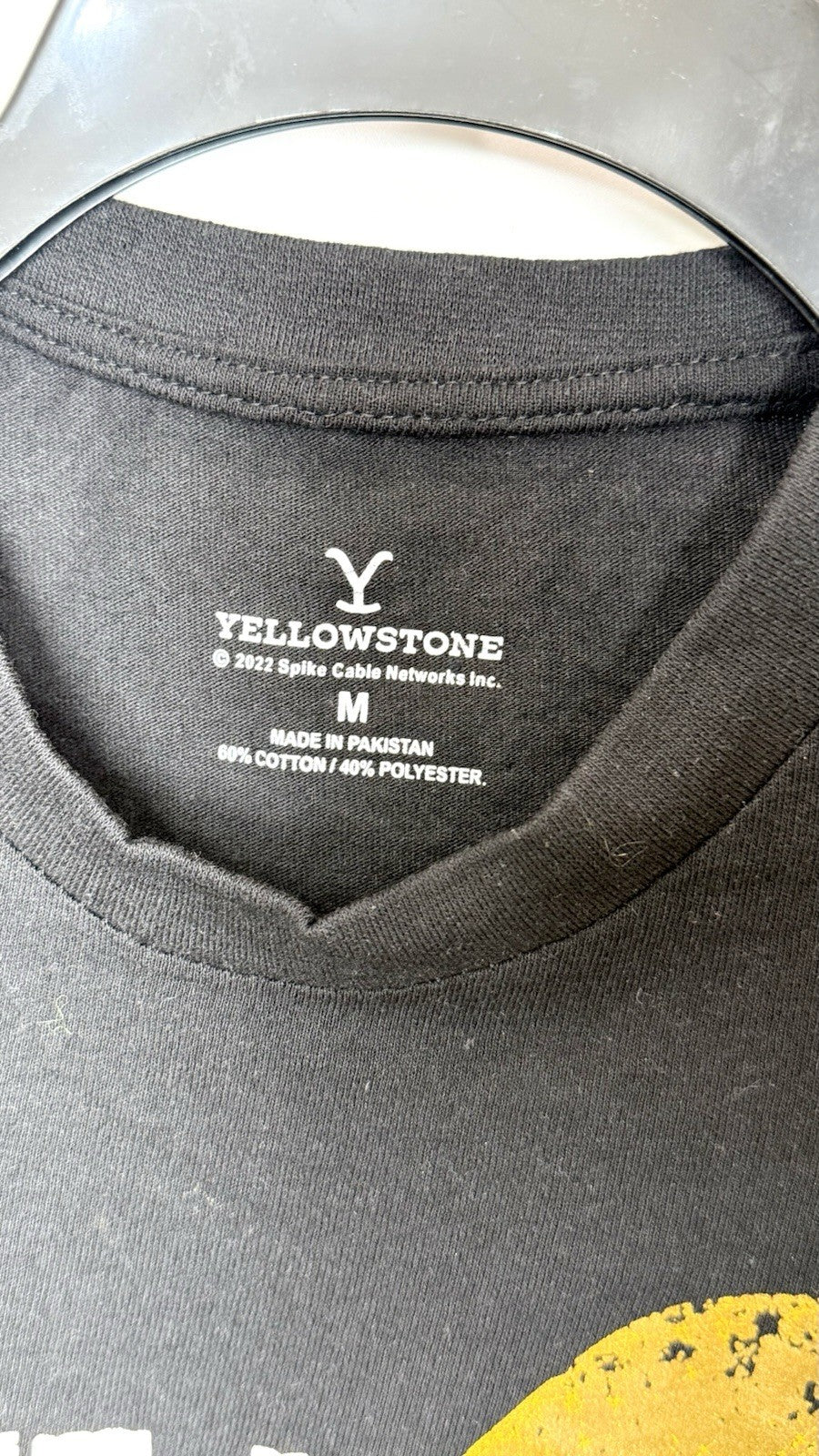 NWT Yellowstone TV Show “Don't Make Me Go…” Licensed Women's T-Shirt Sz Medium