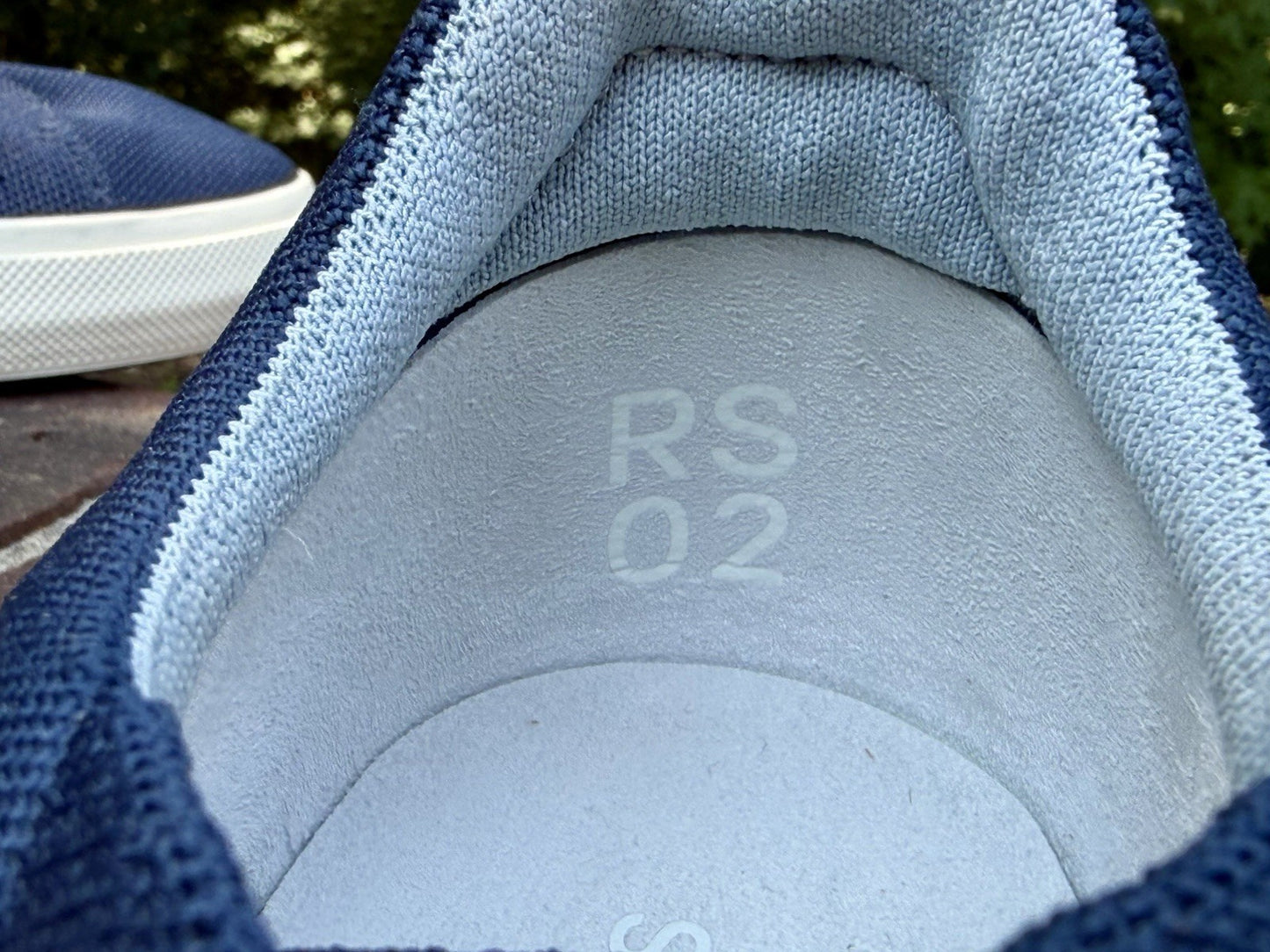 Rothy’s The RS02 Men’s 11.5 / Women’s 13 Navy Blue Knit Sneakers NWOB