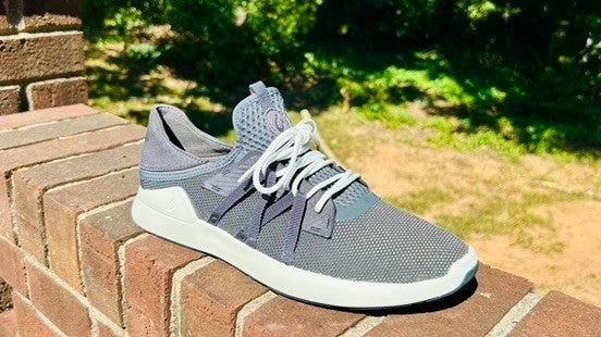 Olukai Holo Convertible Mesh Dark Shadow Grey Lace Up Athletic Shoes Men's 9.5