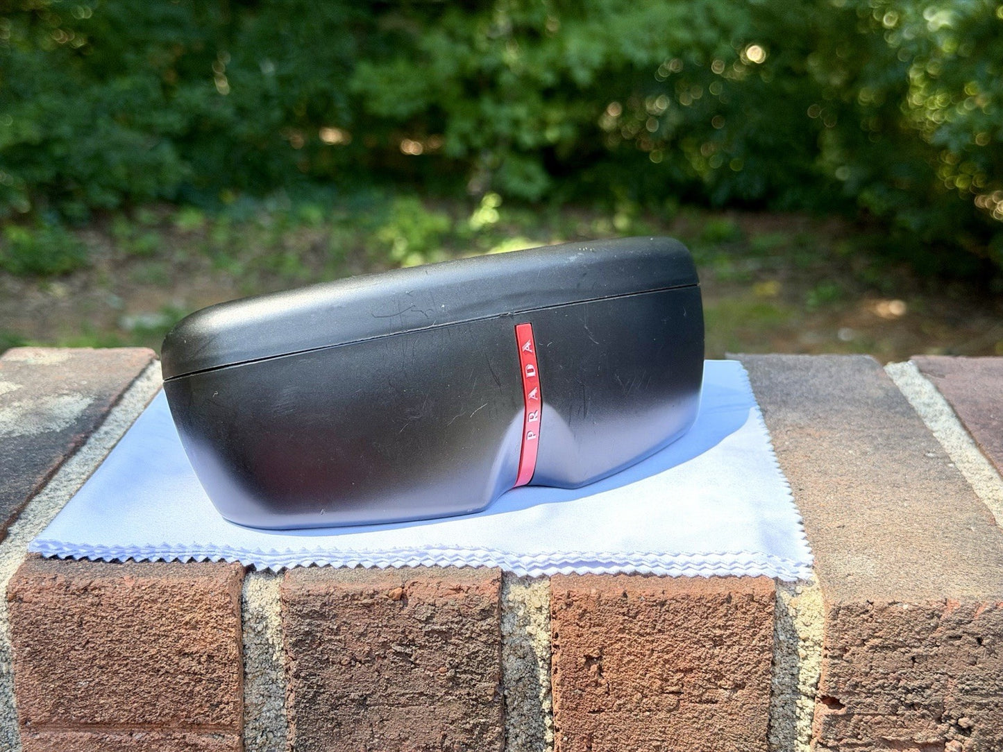 Prada Linea Rossa PS 50YS Sunglasses Matte Black Neon Yellow Aviator 62mm W/ COA