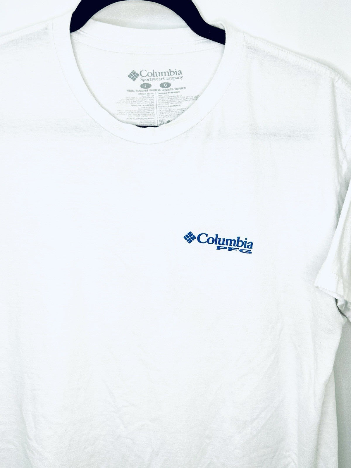 Columbia PFG Classic-Fit Triangle Logo Graphic T-Shirt Men’s Large