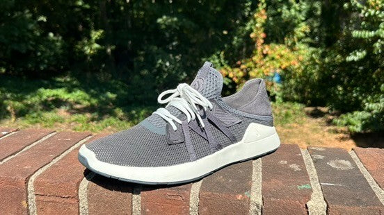 Olukai Holo Convertible Mesh Dark Shadow Grey Lace Up Athletic Shoes Men's 9.5