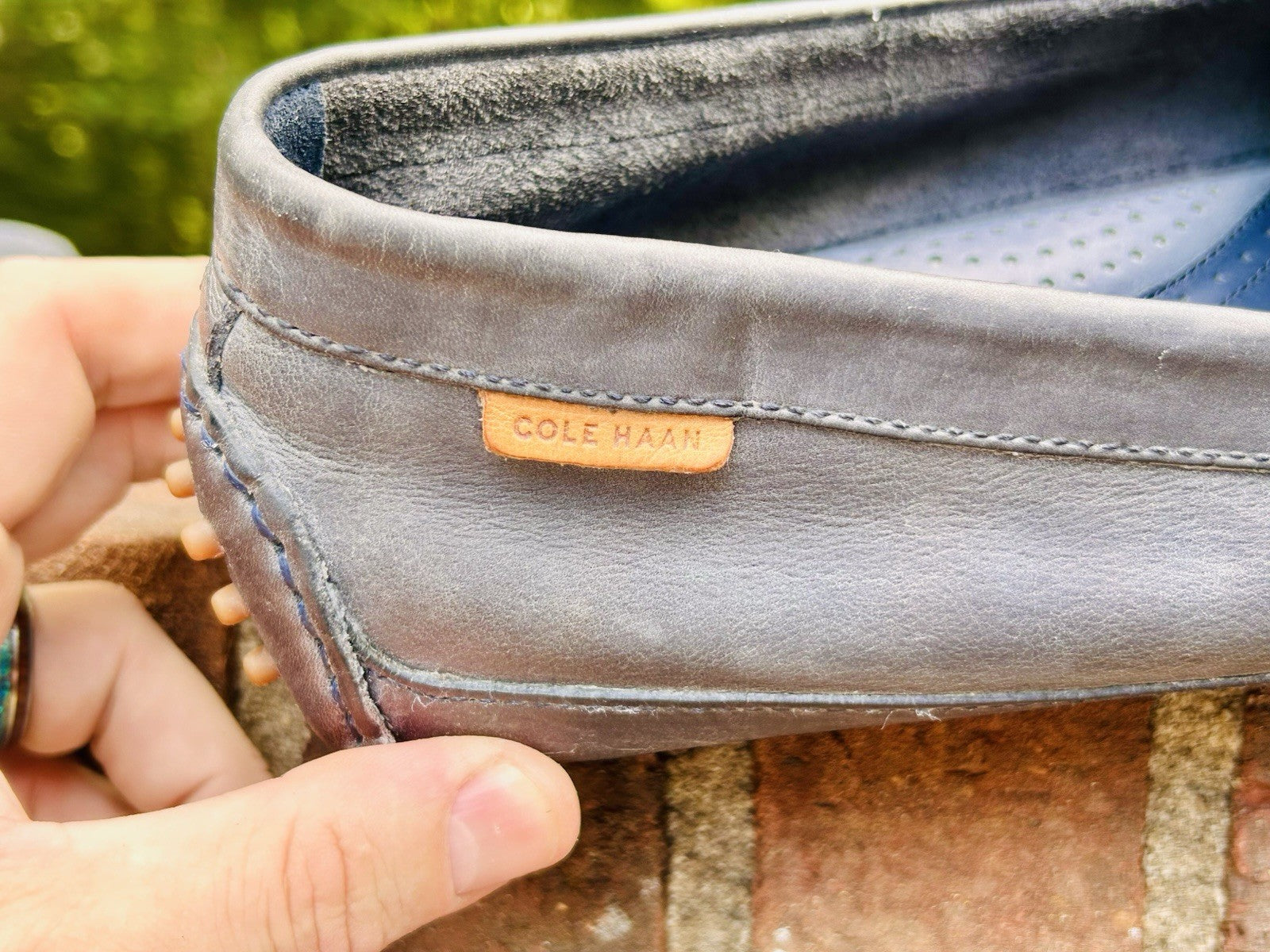 Cole Haan Coburn Penny Washed Loafers /Indigo Blue/ Men’s Size 11.5/ $170 Retail
