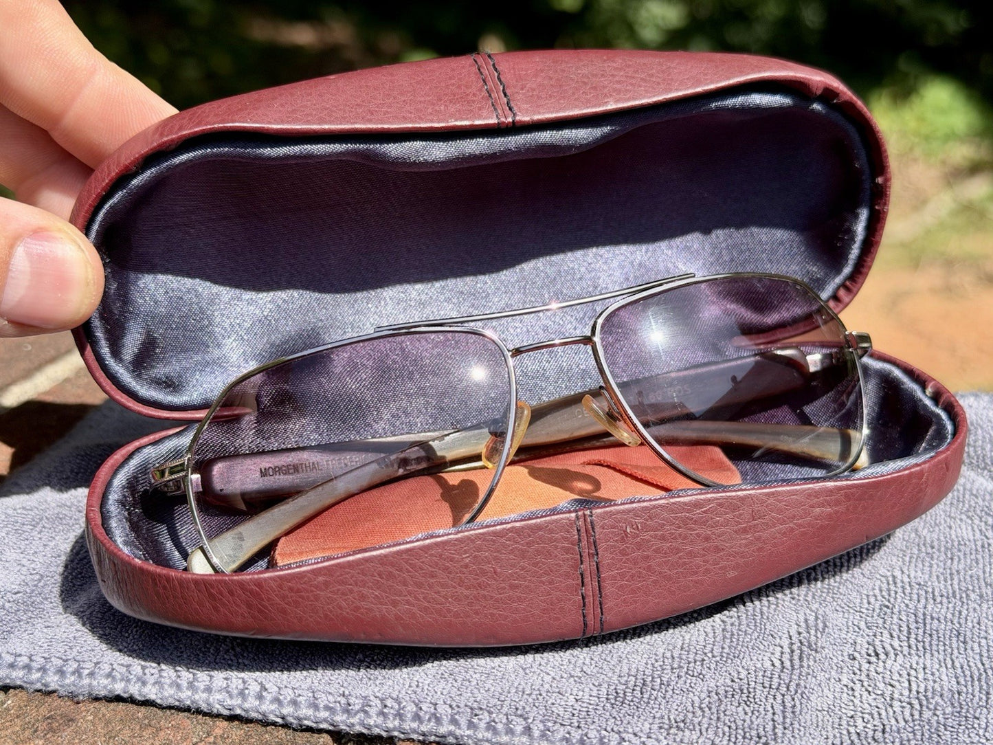 MORGENTHAL FREDERICS ICE STEALTH 60 ROS 602/H20 Sunglasses ($1695 New)