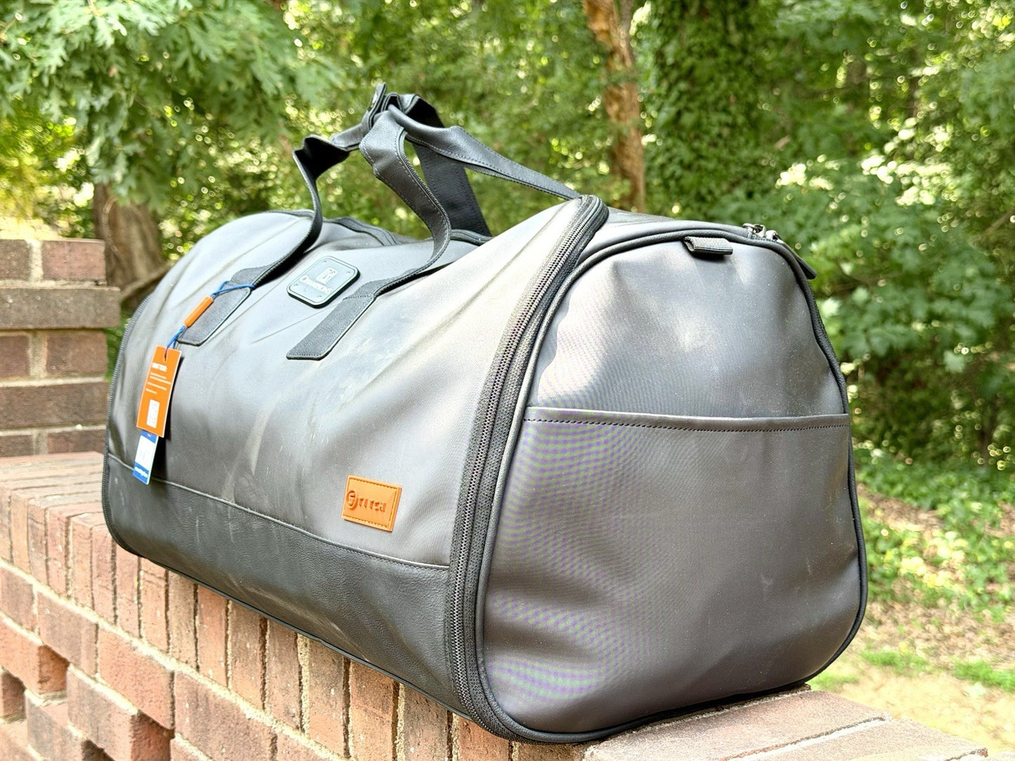 STITCH Golf UGB Ultimate Garment Bag 2-in-1 Convertible Duffle Black NWT