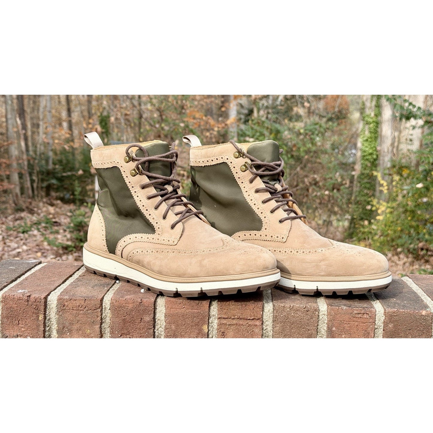 SWIMS Men’s Motion Wingtip Brogue Boots Size 11.5 New NWOT $298 MSRP