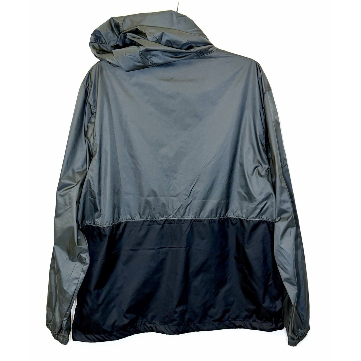 Columbia Men's Center Ridge Windbreaker Jacket / Black/Grey / Size Medium