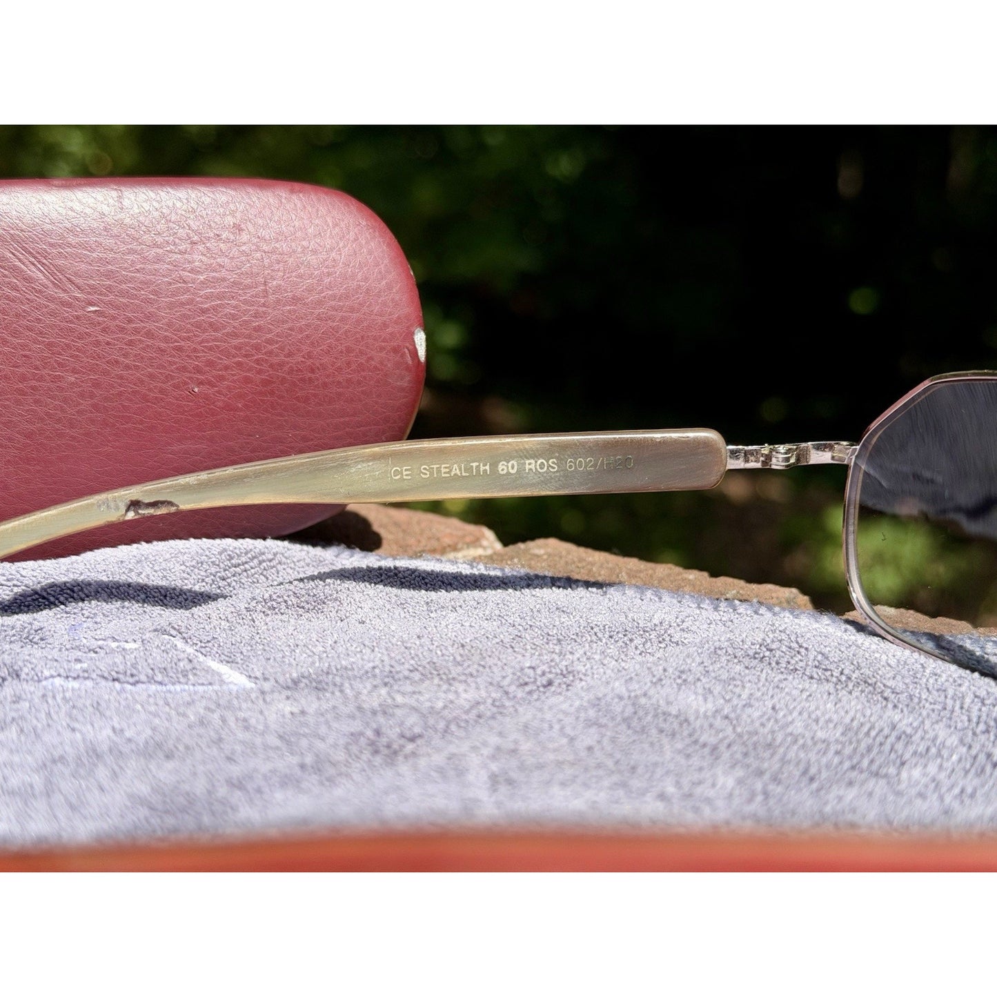 MORGENTHAL FREDERICS ICE STEALTH 60 ROS 602/H20 Sunglasses ($1695 New)