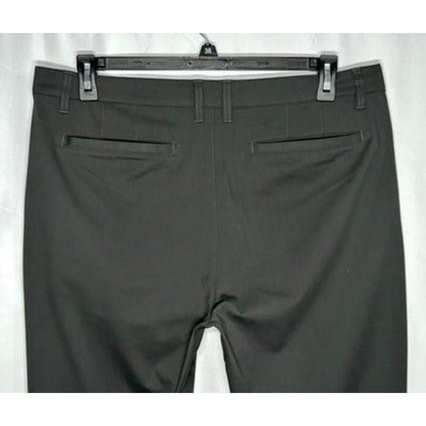 Quince ProTech Golf Pants Mens 36x32 Steel Grey Performance Stretch Chino