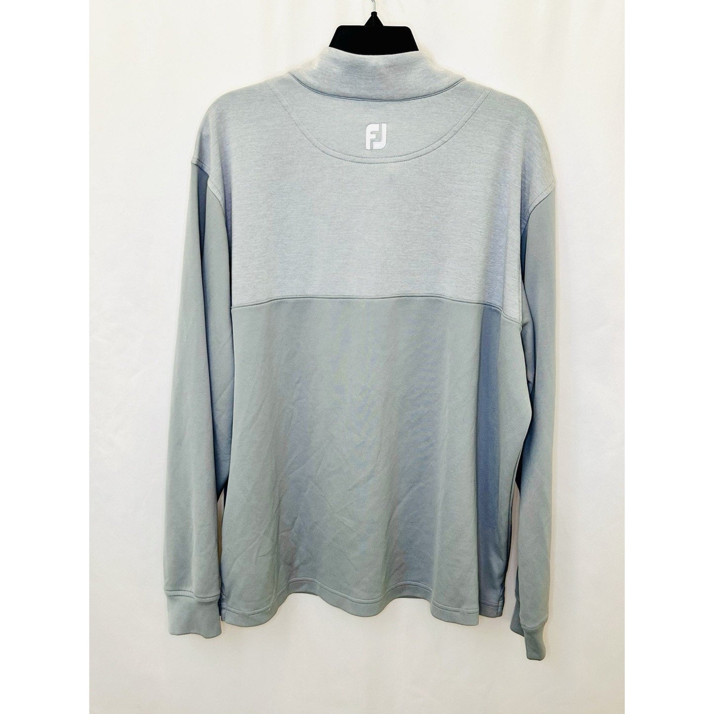 FootJoy Pullover Mens XL Gray Lightweight 1/4 Zip Performance Golf Pullover | Il