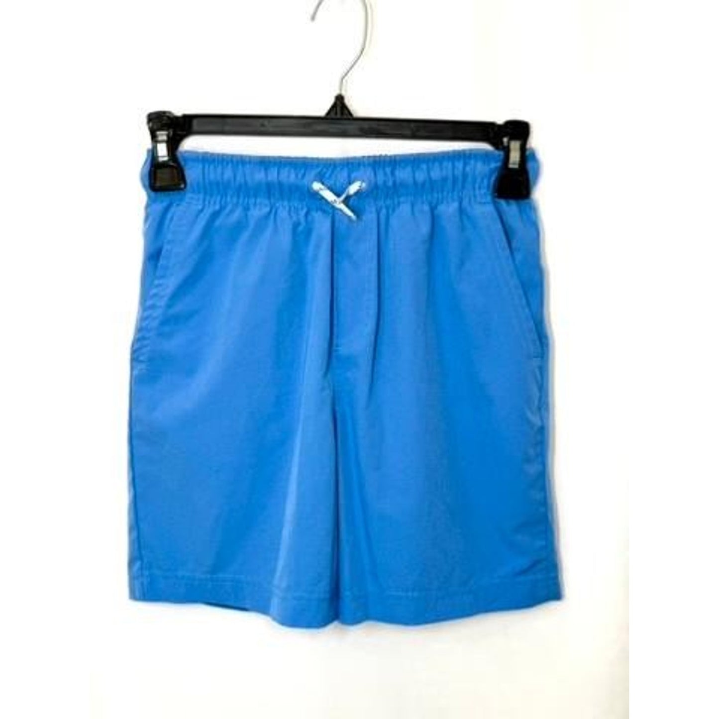 Tommy Bahama Boys Swim Trunk Shorts Size M 7-8 Blue Elastic Waist Board Shorts