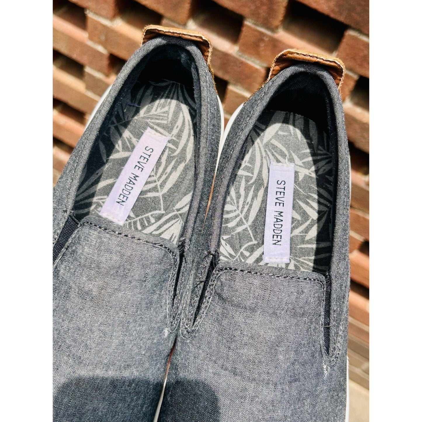 Steve Madden FELIX Casual Loafer Shoe Dark Grey MENS Size 12