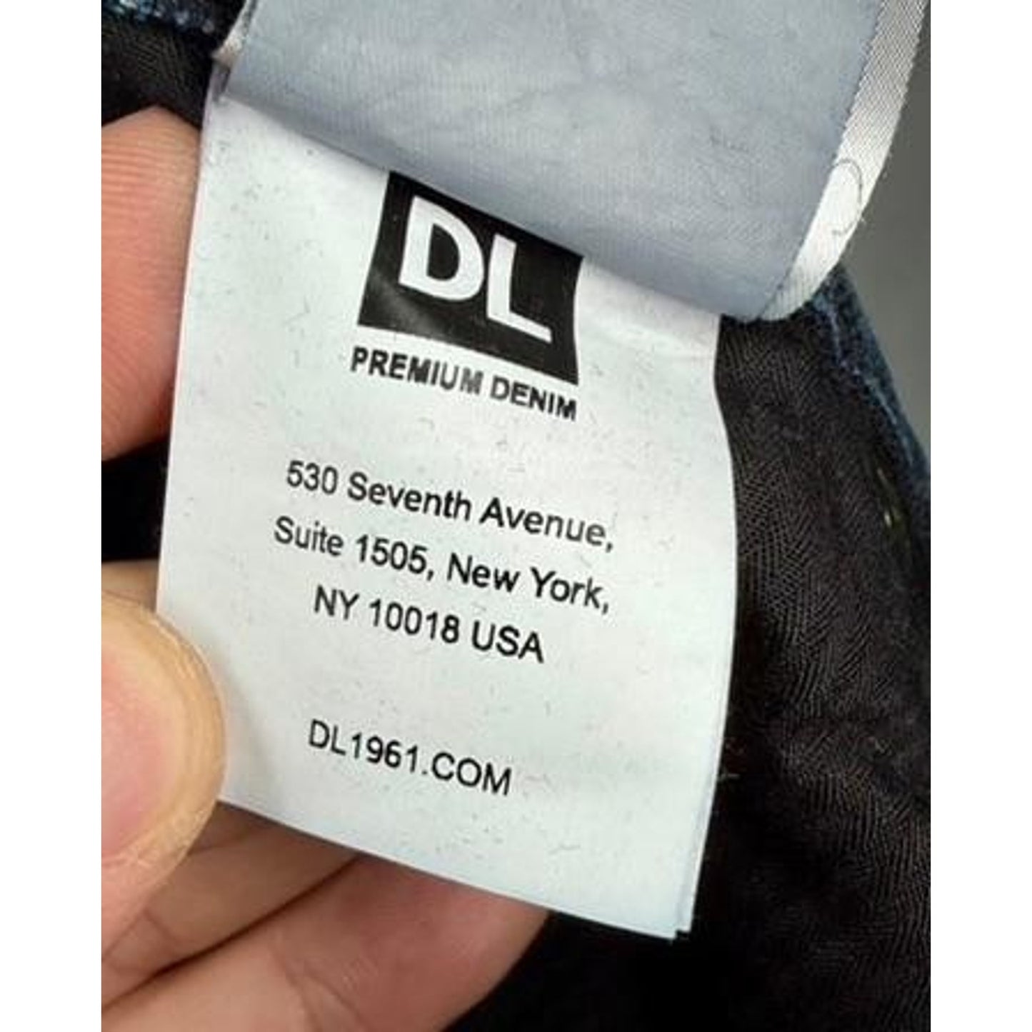 DL1961 Jeans Mens 36 Blue Denim DLX 360 Comfort Stretch Straight Leg