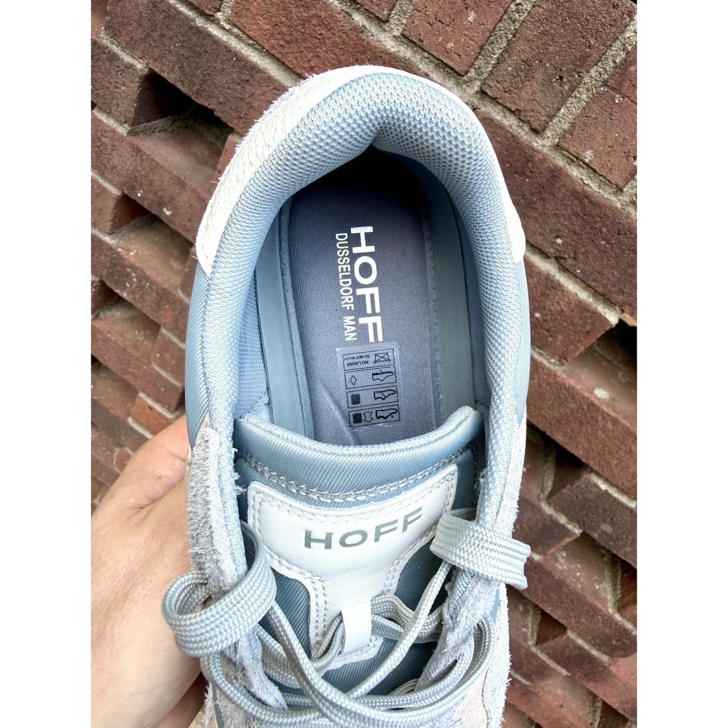 HOFF City Series Düsseldorf Men’s Size 12 Sneakers Grey Suede Worn Once $177 New