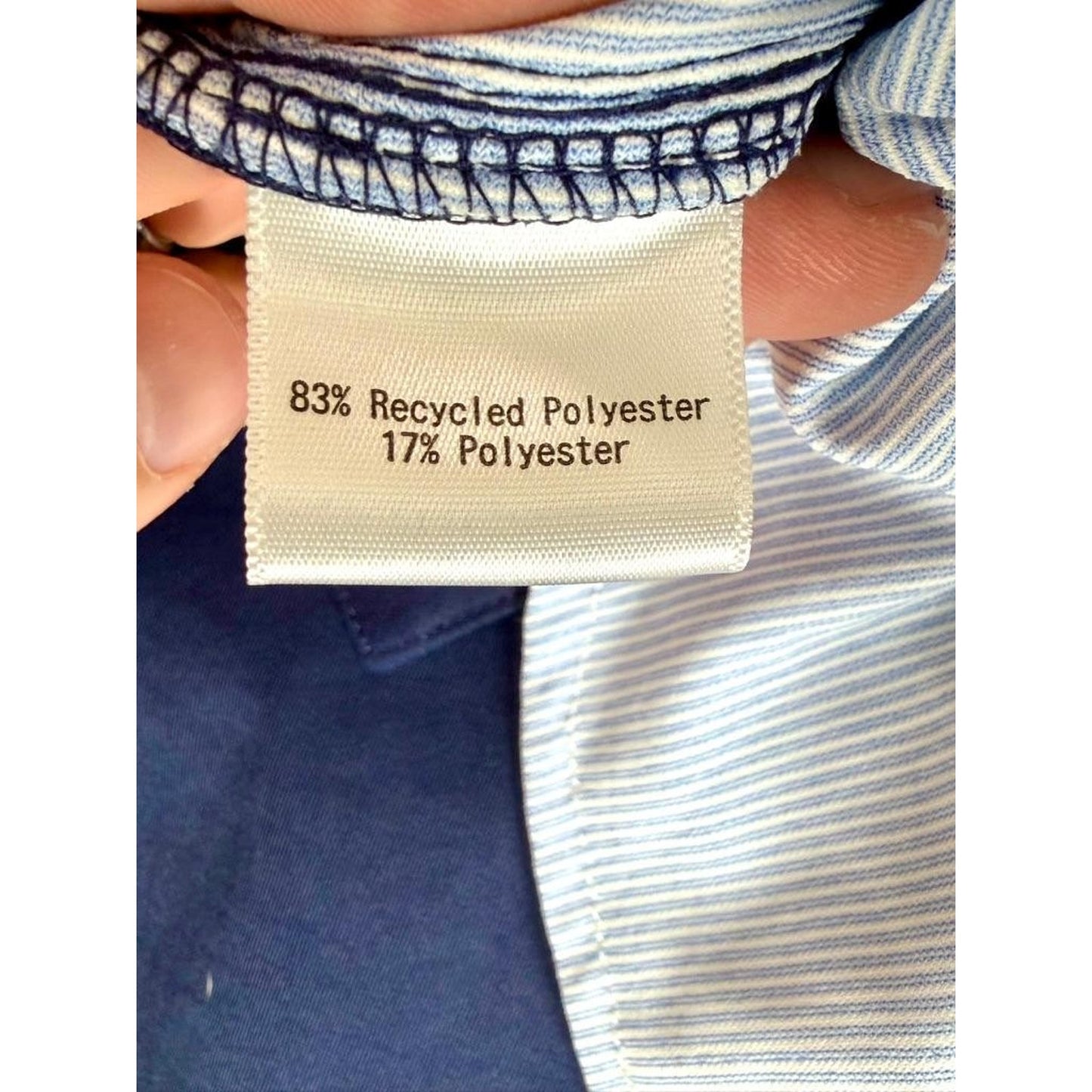 Peter Millar EB66 Classic Fit Pants Mens 33x32 Blue 5-Pocket 2-Way Stretch Golf