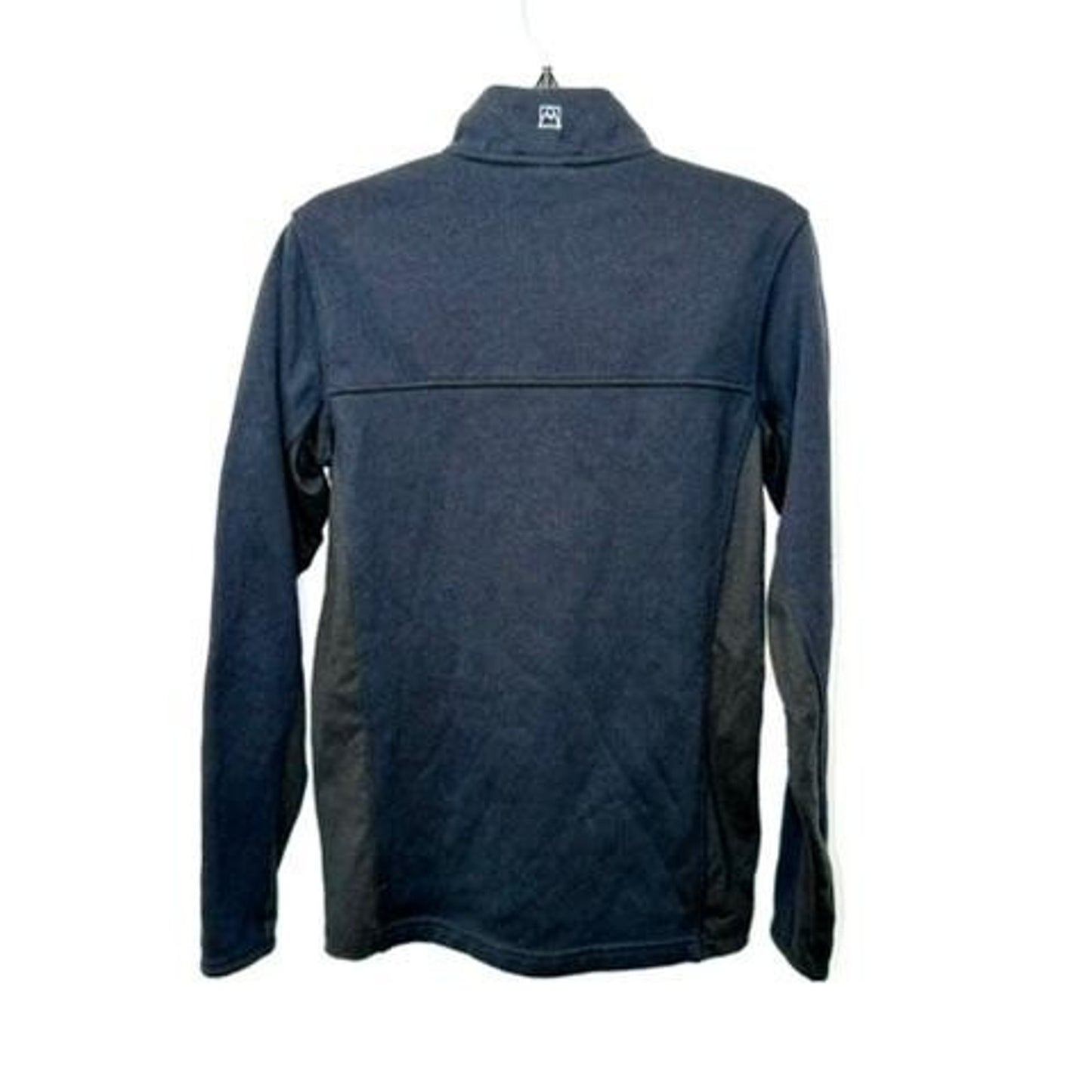 Avalanche Outdoor Supply Co Mens Small Blue Fleece 1/4 Zip Sweater Pullover