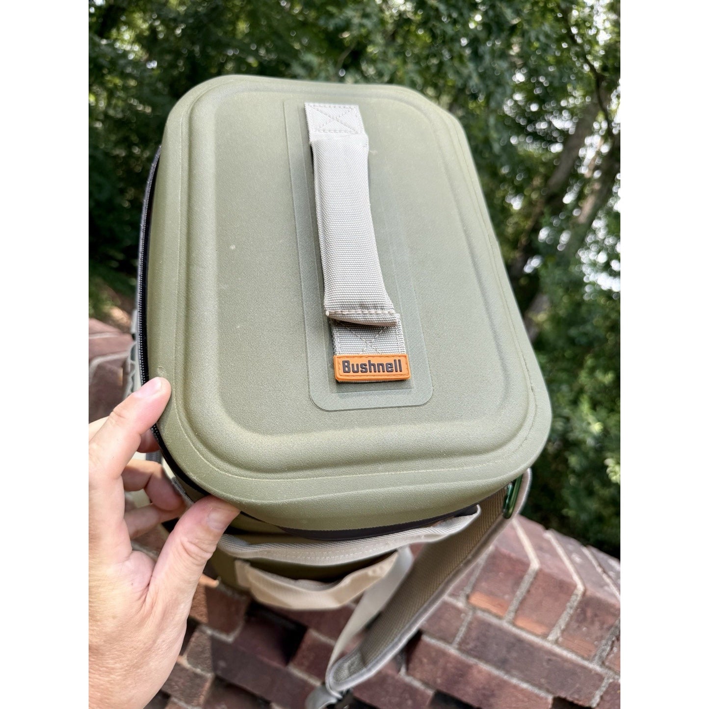 Bushnell 24 Can Leakproof Backpack Cooler Green Waterproof Used Once MINT