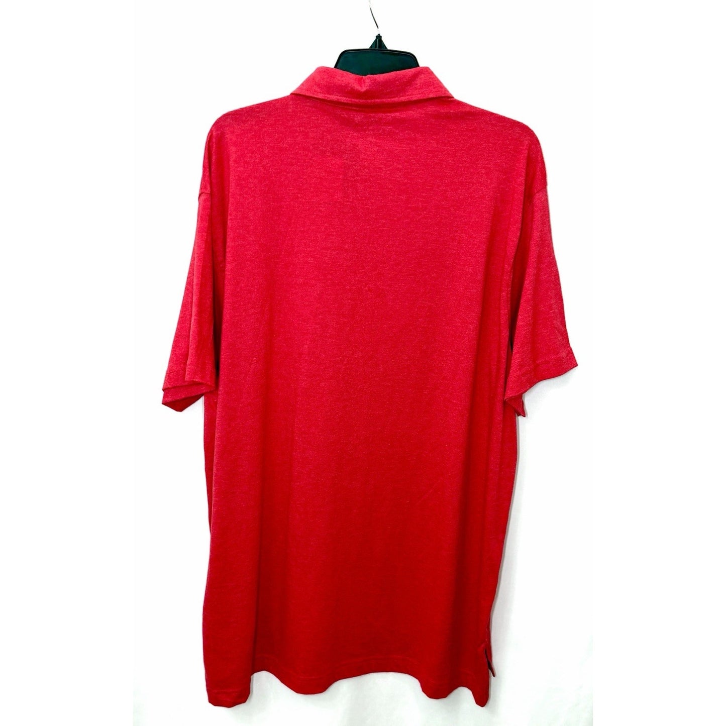 Charleston Threads Men Polo Shirt Size XXL 2XL Pink Coral Heathered NWT Pocket