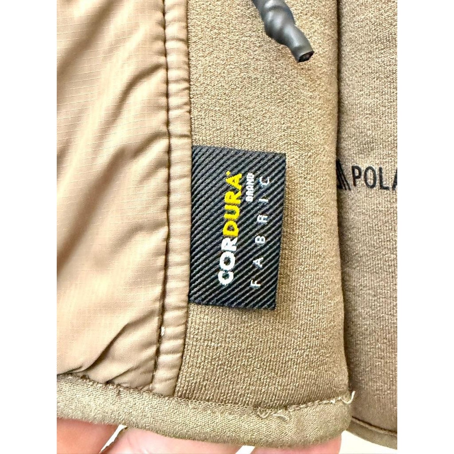 MTHD Aphelion Hybrid Fleece Jacket Mens XL Coyote Brown Polartec Cordura Full