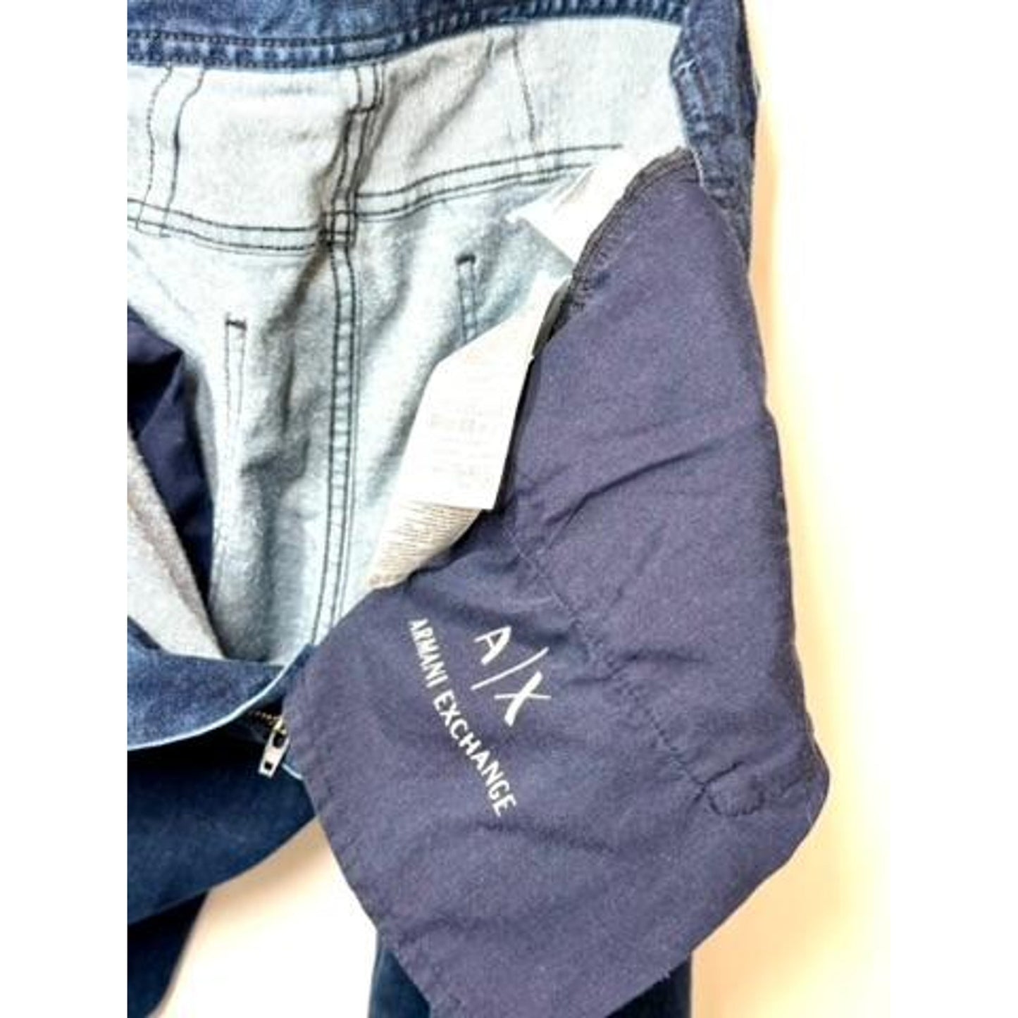 Armani Exchange Mens Jeans Size 36 Skinny Fit Dark Wash Blue Denim Stretch
