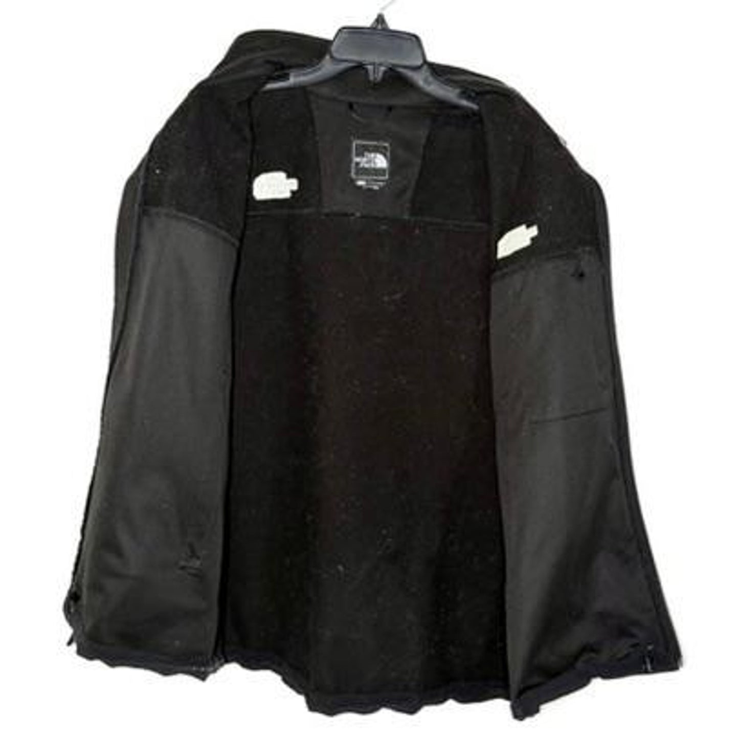 The North Face Apex Bionic Vest Mens XL Black Softshell Fleece Lined Full Zip