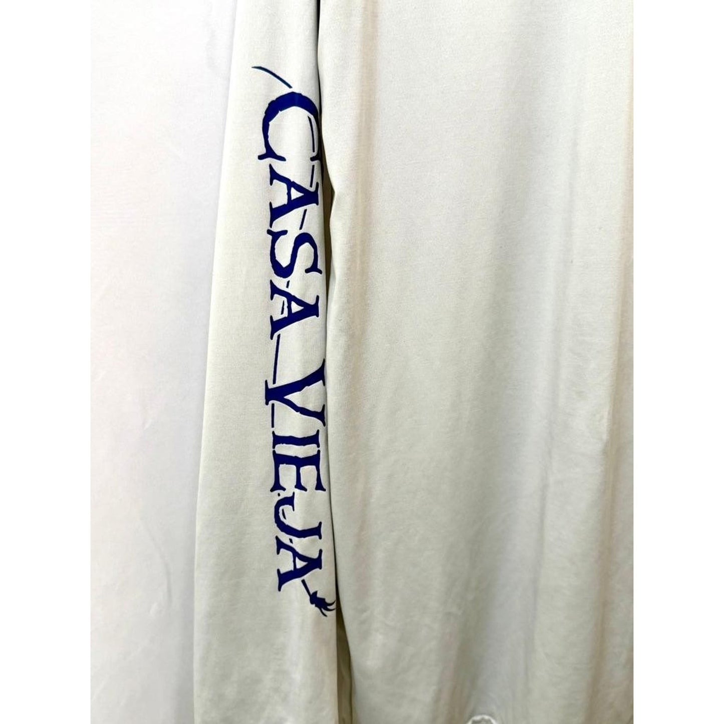 AFTCO Casa Vieja Lodge Guatemala Fishing Shirt Mens Large L/S Performance Gray