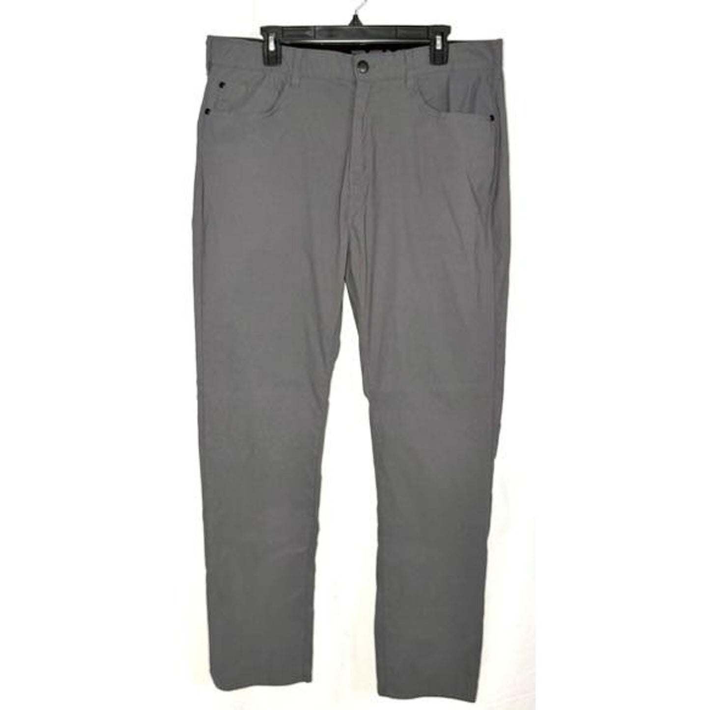 Denali Mens Pants 36x32 Gray Nylon Spandex Stretch Hiking Outdoor Travel