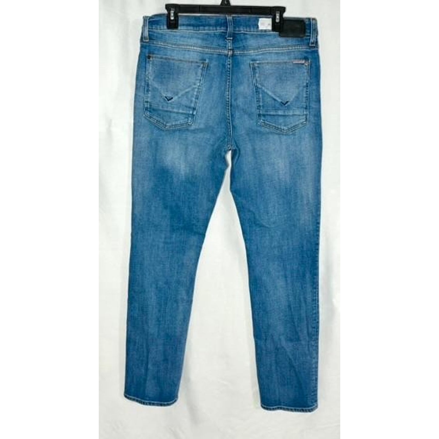 Hudson Blake Slim Straight Jeans Mens Size 36 Blue Denim Stretch Pants