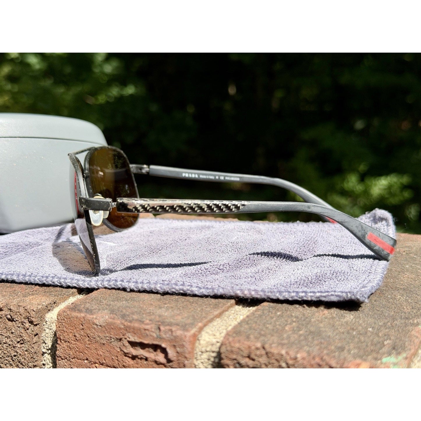 PRADA LINEA ROSSA 510S 7AX5W1 POLARIZED CARBON FIBER W/COA