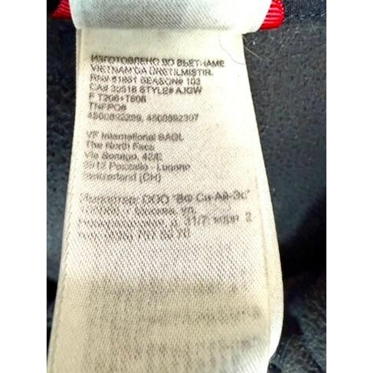 The North Face Fleece Pullover Mens Large Black TKA 100 1/4 Zip Jacket