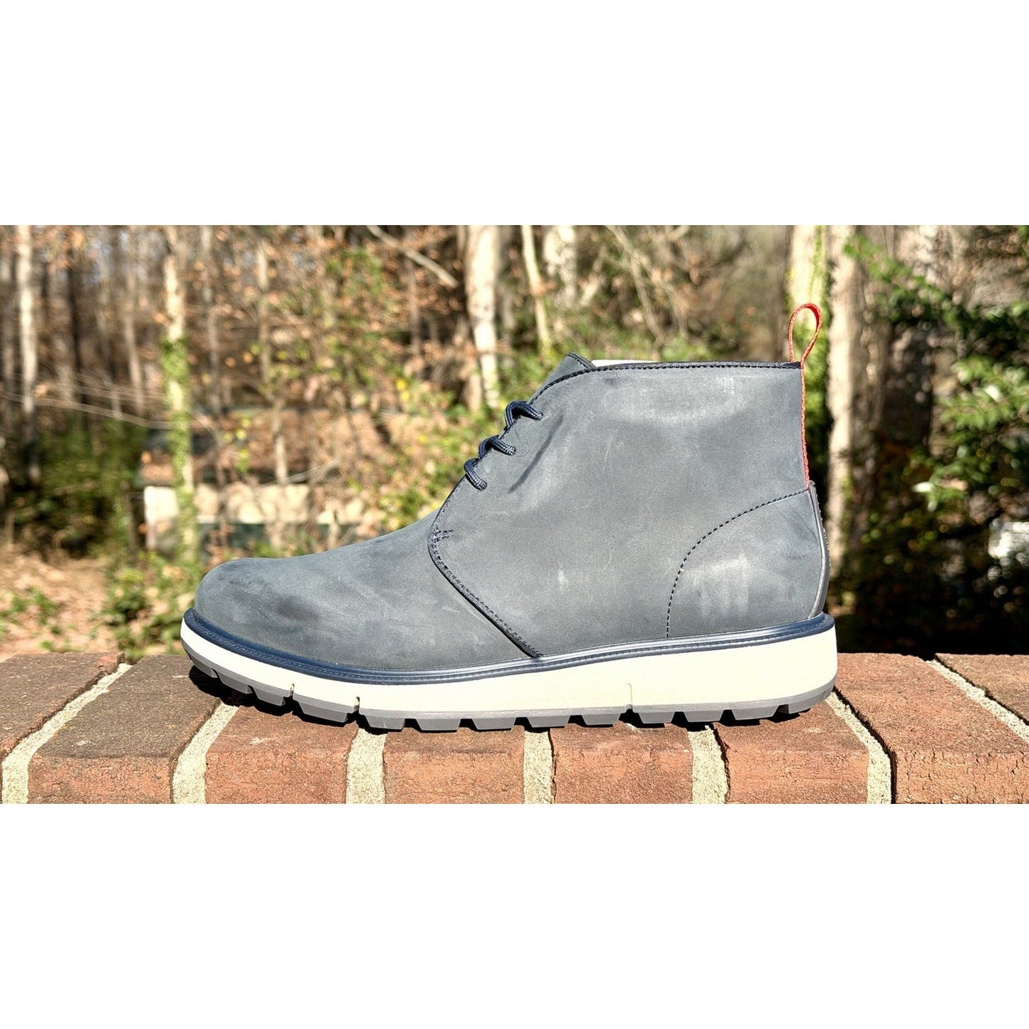 NWT SWIMS Men's Motion Chukka Boots Color Navy Men’s Size 8 / $258 Retail