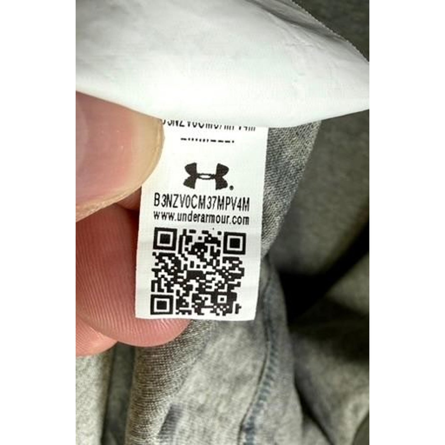 Under Armour Burning Ridge Hoodie Mens XL Gray Long Sleeve Performance Shirt