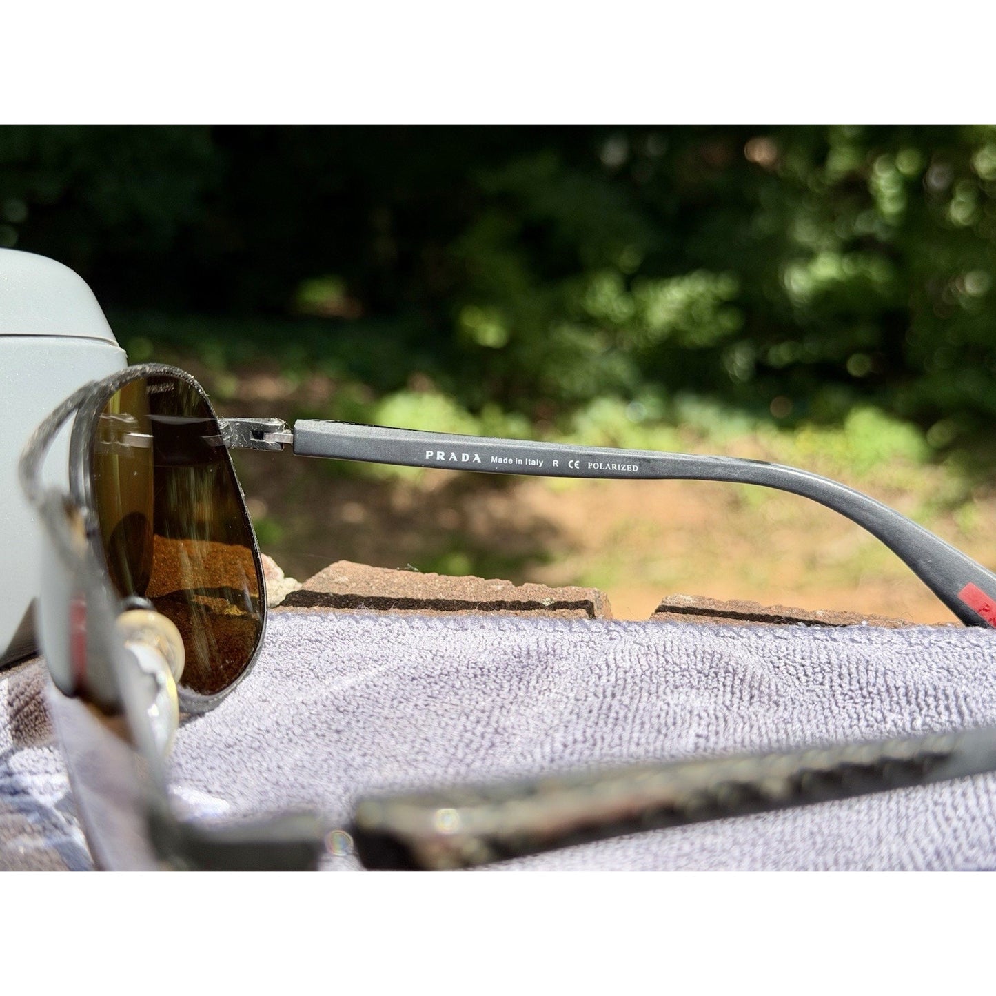 PRADA LINEA ROSSA 510S 7AX5W1 POLARIZED CARBON FIBER W/COA