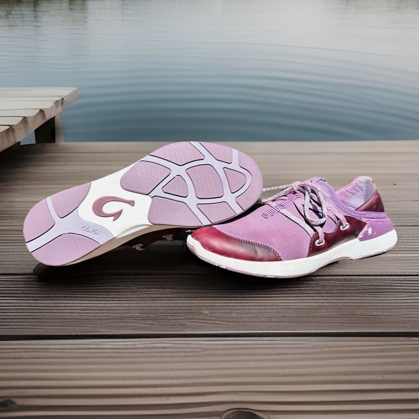OLUKAI Miki Li / Slip On Sneakers / Women's Size 7